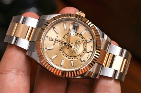 rolex sky dweller replica review